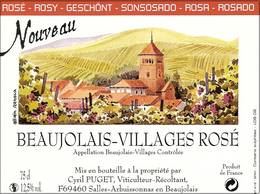 Le Beaujolais-Villages Rosé Nouveau de Cyril Puget